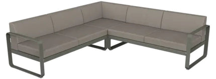 Fermob Bellevie Composition 2 Modular Outdoor Lounge Set - hospitality