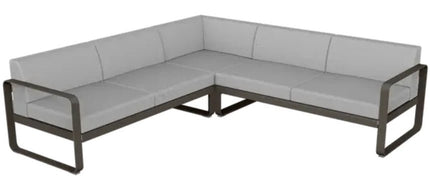 Fermob Bellevie Composition 2 Modular Outdoor Lounge Set - hospitality