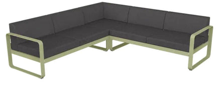 Fermob Bellevie Composition 2 Modular Outdoor Lounge Set - hospitality