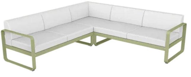 Fermob Bellevie Composition 2 Modular Outdoor Lounge Set - hospitality