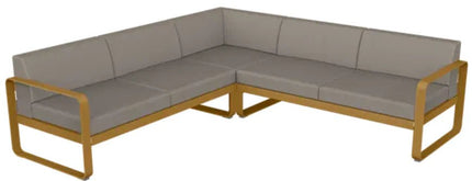 Fermob Bellevie Composition 2 Modular Outdoor Lounge Set - hospitality