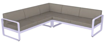 Fermob Bellevie Composition 2 Modular Outdoor Lounge Set - hospitality