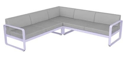 Fermob Bellevie Composition 2 Modular Outdoor Lounge Set - hospitality