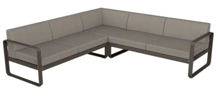 Fermob Bellevie Composition 2 Modular Outdoor Lounge Set - hospitality