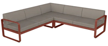 Fermob Bellevie Composition 2 Modular Outdoor Lounge Set - hospitality