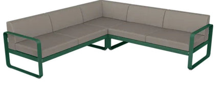 Fermob Bellevie Composition 2 Modular Outdoor Lounge Set - hospitality