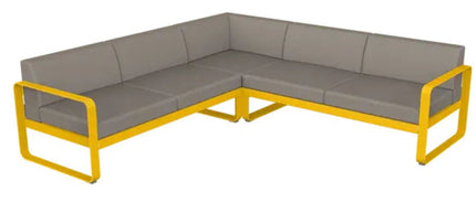 Fermob Bellevie Composition 2 Modular Outdoor Lounge Set - hospitality