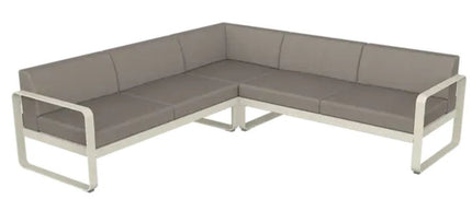Fermob Bellevie Composition 2 Modular Outdoor Lounge Set - hospitality