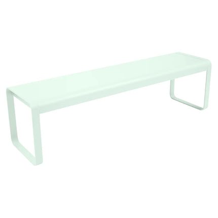 Fermob Bellevie Premium bench in Ice Mint – reinforced 3-seater outdoor bench for hotel and restaurant terraces, Ireland