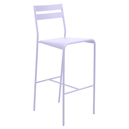 Fermob Facto Outdoor Bar Chair in Marshmallow – outdoor bar chair for hospitality terraces