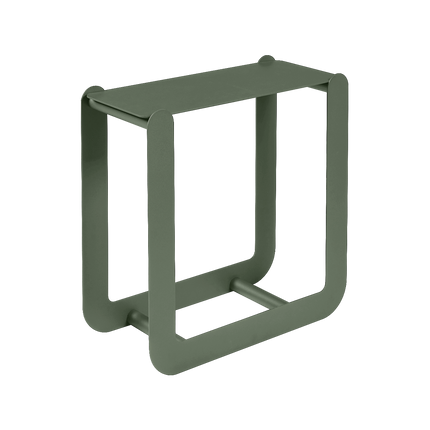 Fermob Nevado Steel Log Holder in Cactus – outdoor furniture for hotels & restaurants, Ireland