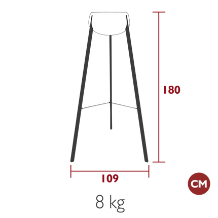 Fermob Yunos Solar Floor Lamp H.180 cm - CWDH