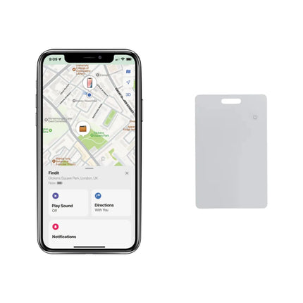 Findit Dual RCS rplastic ultra-thin finder card rechargeable - hospitality