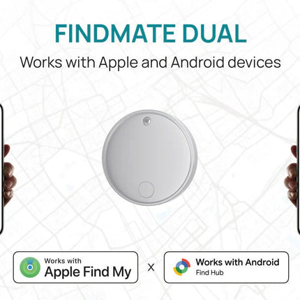 Findmate Dual RCS recycled plastic item finder IPX 5 - hospitality