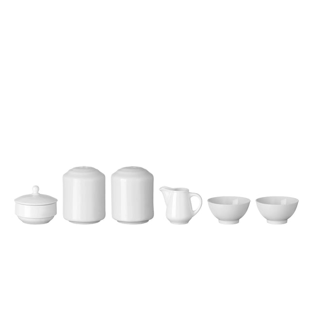 Fine Dine Pure Bianco Sachet-Free Table Set for 10 Tables – set contents