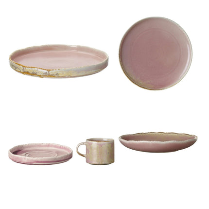Fine Dine Rosa Ten-Table Tabletop Set – 5-Piece Cover for 20 or 40 Covers – set contents