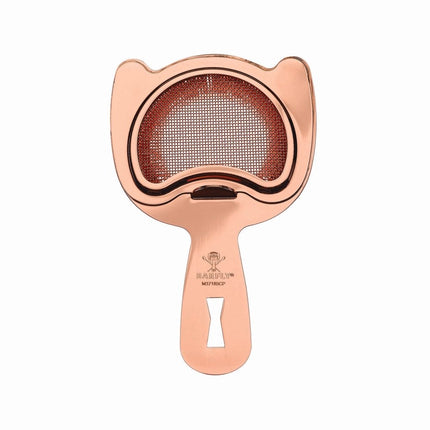 Fine mesh bar strainer 2 in 1 copper - hospitality