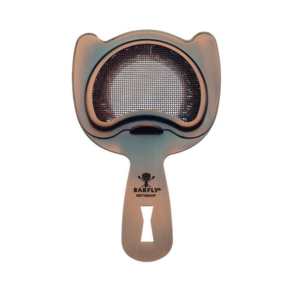 Fine mesh spring strainer 2in1, antique copper, Barfly - hospitality