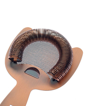 Fine mesh spring strainer 2in1, antique copper, Barfly - hospitality
