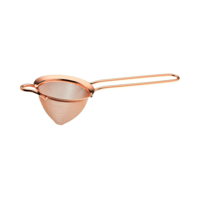 Fine Mesh Strainer, bowl, Copper plated, 89x264mm - hospitality