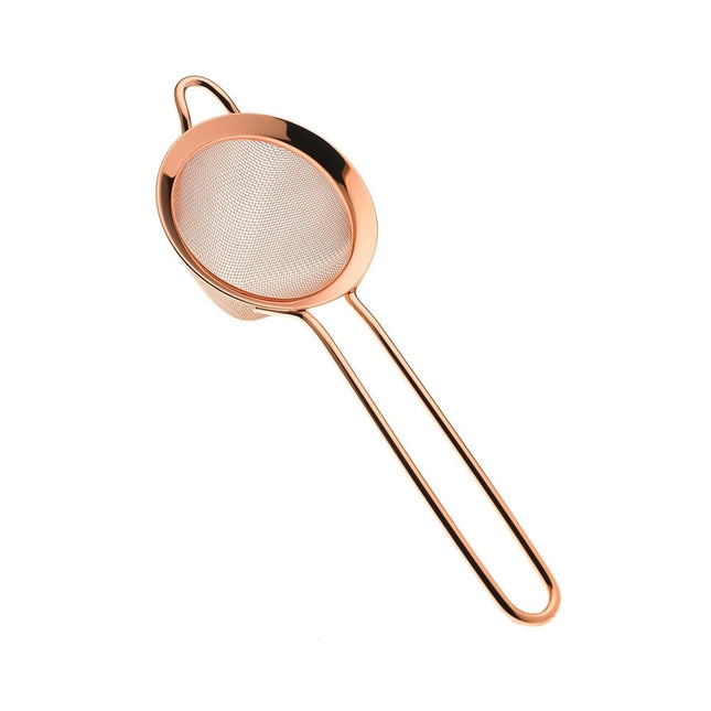Fine Mesh Strainer, bowl, Copper plated, 89x264mm - hospitality