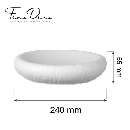 Fiord artistic plate, 240x(h)55mm - hospitality