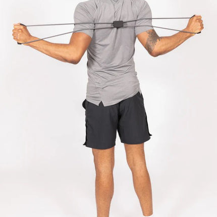 Fitness 8 shape exercise band in pouch - hospitality