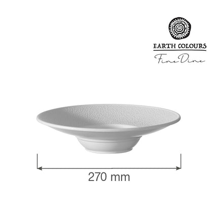 Fizz wide rim deep plate 270mm - hospitality