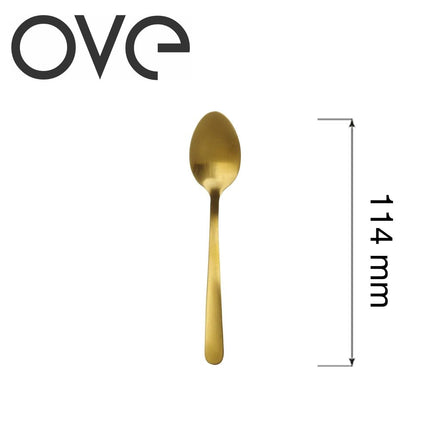 Fjord Gold Coffee Spoon, OVE, 114 mm - hospitality