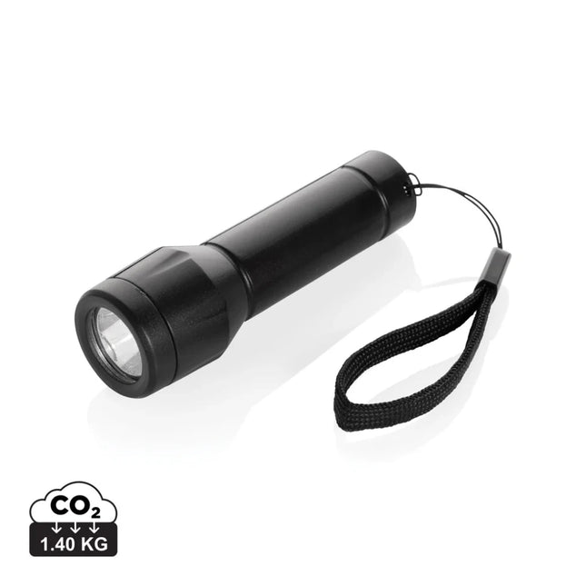 Flara RSC recycled plastic USB-rechargeable torch - hospitality