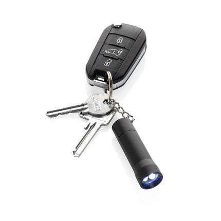 Flash RCS recycled aluminium keychain torch - hospitality