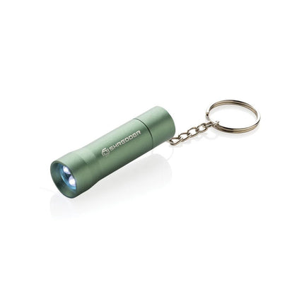 Flash RCS recycled aluminium keychain torch - hospitality