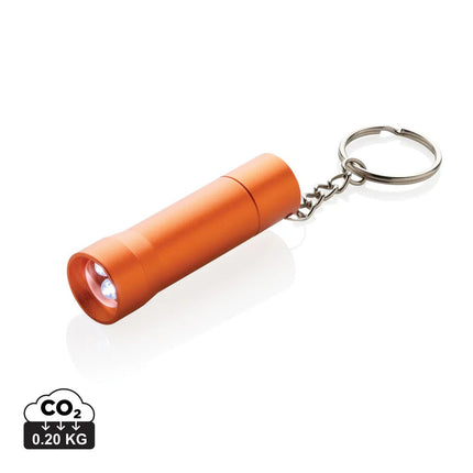 Flash RCS recycled aluminium keychain torch - hospitality