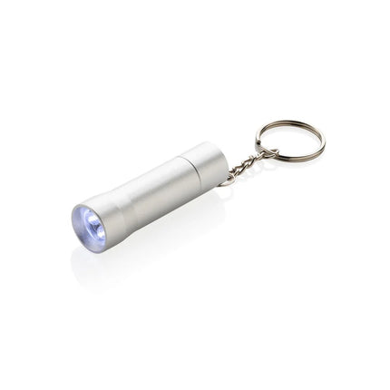 Flash RCS recycled aluminium keychain torch - hospitality