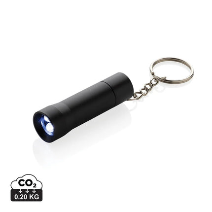 Flash RCS recycled aluminium keychain torch - hospitality
