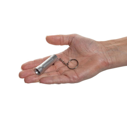 Flash RCS recycled aluminium keychain torch - hospitality