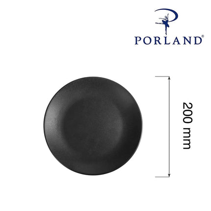 Flat Plate Coal, 200mm - hospitality