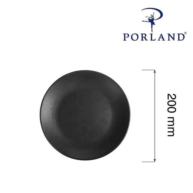 Flat Plate Coal, 200mm - hospitality