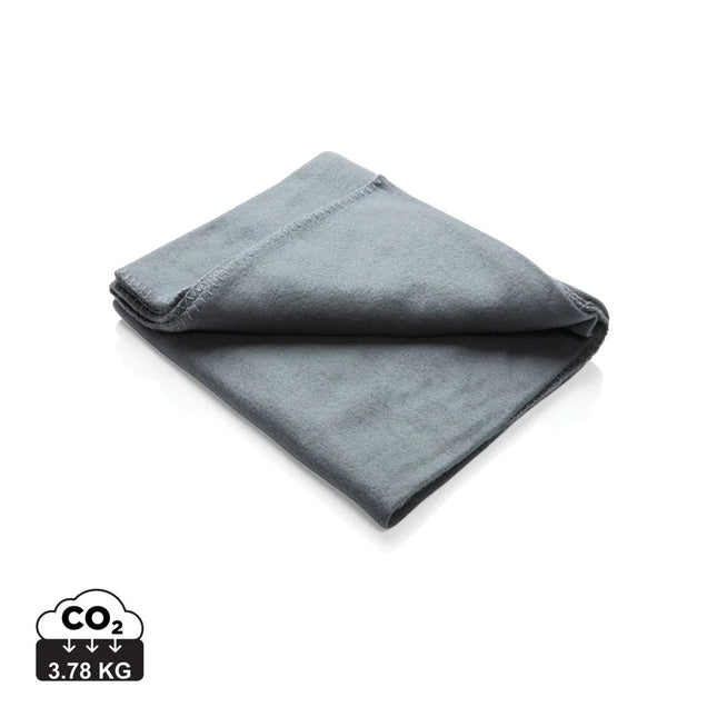 Fleece blanket in pouch - hospitality