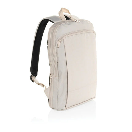 Flex pack Aware™ RPET Expandable Slim 15.6" Laptop Backpack - hospitality
