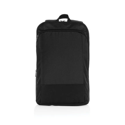 Flex pack Aware™ RPET Expandable Slim 15.6" Laptop Backpack - hospitality