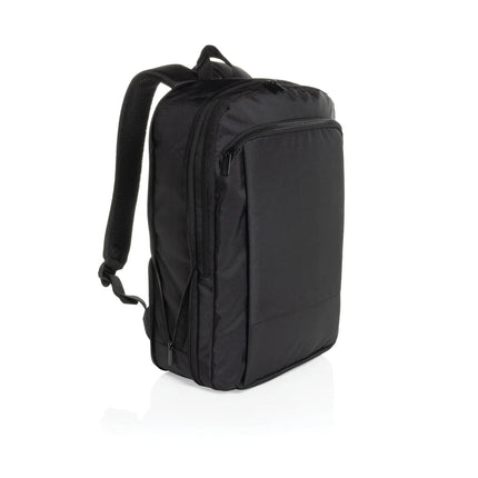 Flex pack Aware™ RPET Expandable Slim 15.6" Laptop Backpack - hospitality