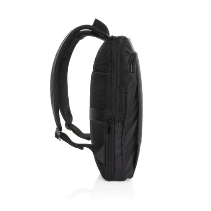 Flex pack Aware™ RPET Expandable Slim 15.6" Laptop Backpack - hospitality