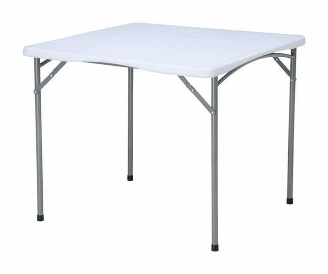 Folding square catering table, 870x870x(h)740mm - hospitality