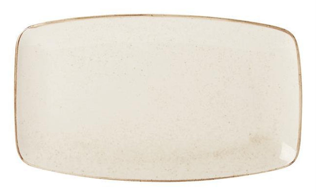 Sand rectangular dish, 310x180mm
