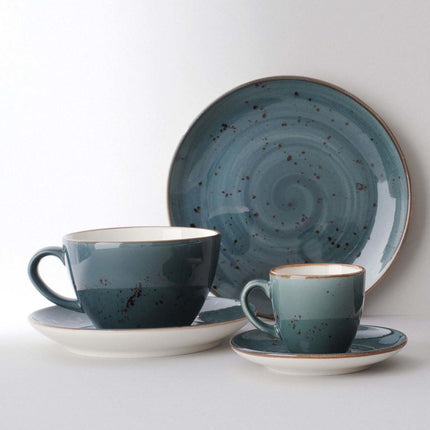 Fine Dine Arando coffee saucer, 140ml, ceramic saucer with smooth finish, designed to complement coffee cups.