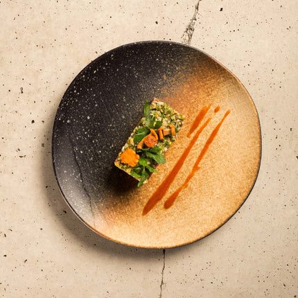 Moon organic shape plate, 260mm