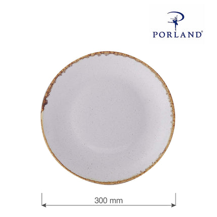Ashen flat plate, 300mm