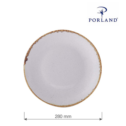 Ashen flat plate, 280mm