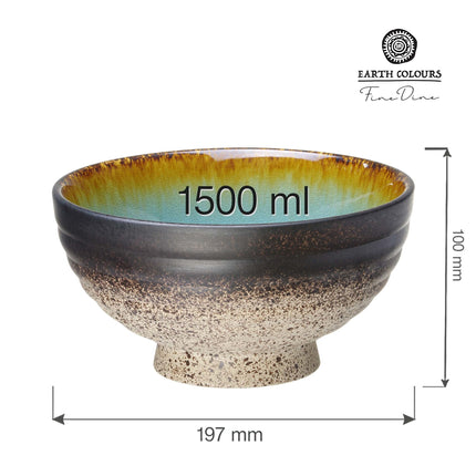 Lazur asian bowl, 197mm